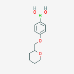 Structure of 4-(Tetrahydro-2H-pyran-2-yl)methoxyphenylboronic acid