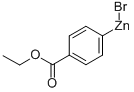 Structure of 4-(ETHOXYCARBONYL)PHENYLZINC BROMIDE