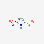 5-Nitro-1H-pyrrole-2-carboxylic acid结构式