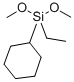 Chemical structure of Cyclohexylethyldimethoxysilane