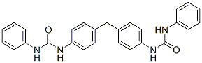 Structure of N,N"-(methylenedi-4,1-phenylene)bis[N-phenyl-Urea]