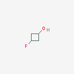cis-3-Fluorocyclobutanol结构式