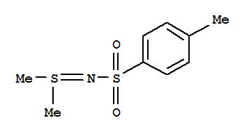 N-(dimethyl-lambda~4~-sulfanylidene)-4-methylbenzenesulfonamide结构式