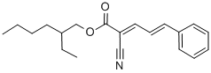 Structure of 2-Ethylhexyl 2-cyano-5-phenyl-2,4-pentadienoate