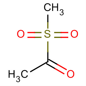 Structure of Acetaldehyde, (methylsulfonyl)-