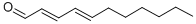 Structure of trans,trans-2,4-undecadienal