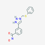 Structure of N-HYDROXY-3-[1-(PHENYLTHIO)METHYL-1H-1,2,3-TRIAZOL-4-YL]BENZAMIDE