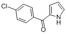 Structure of (4-chlorophenyl)(1H-pyrrol-2-yl)methanone