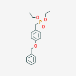 Structure of Diethyl 4-(benzyloxy)benzylphosphonate