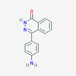 1(2H)-Phthalazinone, 4-(4-aminophenyl)-结构式