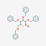 2,3,4,6-Tetra-O-benzyl-5-thio-D-glucono-1,5-lactone结构式