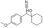 1-(羟基环己基)-(4-甲氧基苯基)乙腈结构式