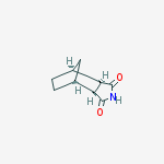 (3AR,4S,7R,7AS)-HEXAHYDRO-4,7-METHANO-2H-ISOINDOLE-1,3-DIONE结构式