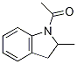 1-(2,3-dihydro-2-Methyl-1H-indol-1-yl)-Ethanone结构式