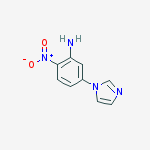 Structure of 5-(1H-imidazol-1-yl)-2-nitroaniline