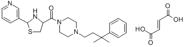 Chemical structure of YM 264