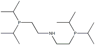 Structure of Bis[(2-di-i-propylphosphino]ethyl)amine, min. 97%