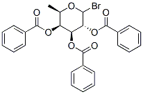 Structure of 2,3,4-tri-O-benzoylfucopyranosyl bromide
