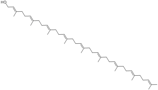 Structure of Solanesol