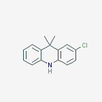 Structure of 2-chloro-9,9-dimethyl-9,10-dihydroacridine