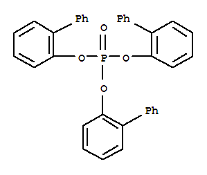 Structure of Tris(2-biphenyl) phosphate