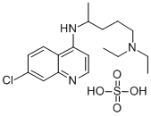 Structure of Chloroquine sulfate