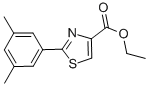 Structure of ethyl 2-(3,5-dichlorophenyl)thiazole-4-carboxylate