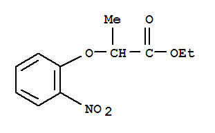 Structure of Ethyl 2-(2-nitrophenoxy)propanoate