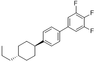 Structure of 4-(TRANS-4-PROPYLCYCLOHEXYL)-3,4,5-TRIFLUORO-BIPHENYL