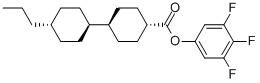 Structure of TRANS,TRANS-3,4,5-TRIFLUOROPHENYL 4-PROPYLBICYCLOHEXYL-4-CARBOXYLATE