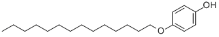 Structure of p-Tetradecyloxyphenol