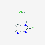 Structure of 2-Chloro-1H-iMidazo[4,5-b]pyridine hydrochloride