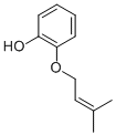 Structure of 2-(3-Methylbut-2-enyloxy)phenol
