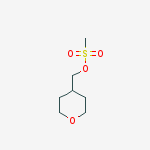 Structure of oxan-4-ylmethyl methanesulfonate