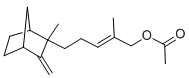 Structure of SANTALYL ACETATE
