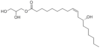 Structure of GLYCERYL MONORICINOLEATE