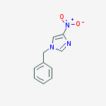 Structure of 4-NITRO-1-(PHENYLMETHYL)-1H-IMIDAZOLE-5-CARBOXALDEHYDE