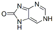 8H-PURIN-8-ONE,1,7-DIHYDRO-结构式