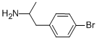 Structure of 1-(4-bromophenyl)propan-2-amine