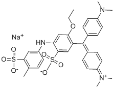 Structure of 5-cyclohexadien-1-ylidene]-n-methyl-)amino]-5-sulfophenyl]methylene]-hydrox