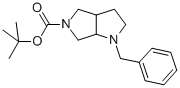 Structure of TERT-BUTYL 1-BENZYLHEXAHYDROPYRROLO[3,4-B]PYRROLE-5(1H)-CARBOXYLATE