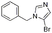 Structure of 1-benzyl-5-bromo-1H-imidazole