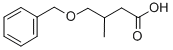 Structure of 4-BENZYLOXY-3-METHYLBUTYRIC ACID