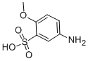 Structure of p-Anisidine-3-sulfonic acid