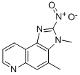 Structure of 3,4-dimethyl-2-nitroimidazo-(4,5-f)quinoline