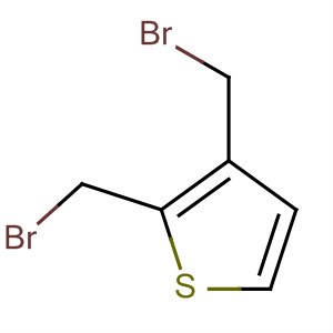 Thiophene, 2,3-bis(bromomethyl)-结构式