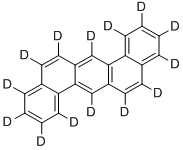 Structure of DIBENZO(A,H)ANTHRACENE D14