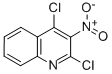 Structure of 2,4-DICHLORO-3-NITRO-QUINOLINE