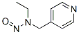 4-[(Ethylnitrosoamino)methyl]pyridine结构式