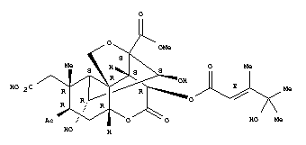 Structure of bruceanic acid D